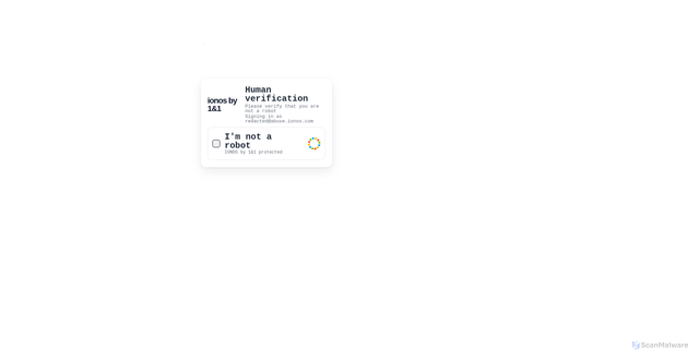 Security scan screenshot of https://online-i0nos-capcha-homeportal.drr.ac/#redacted@abuse.ionos.com