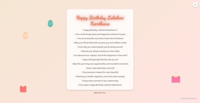 Security scan screenshot of https://happybirthdaydearammu-lfi3ywdp9j.edgeone.app/blackbox-output-code-4FHDVTMSU9.html