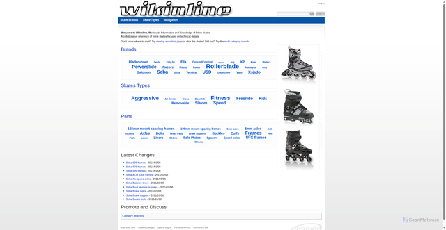 Security scan screenshot of https://www.wikinline.net