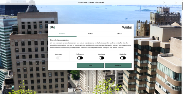 Security scan screenshot of https://onewallstreet.com/