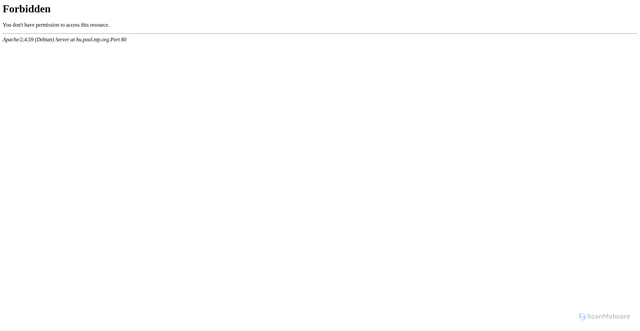 Security scan screenshot of https://hu.pool.ntp.org
