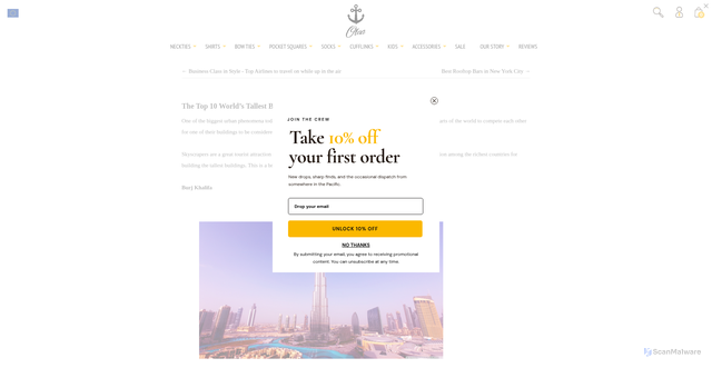 Security scan screenshot of https://www.otaa.com/en-us/blogs/journal/the-top-10-world-s-tallest-buildings