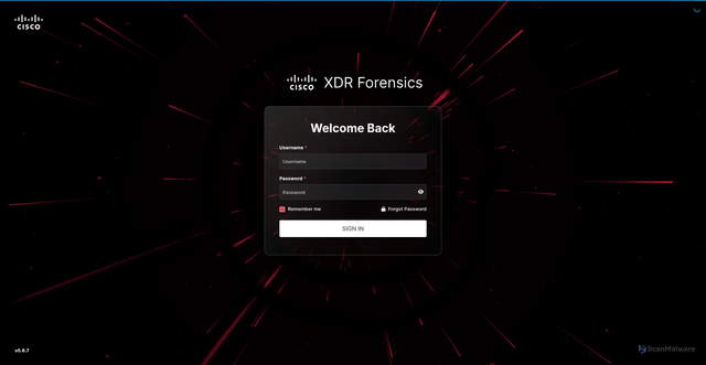 Security scan screenshot of https://clinicas-de-salud-del-pueblo.cisco-us.binalyze.io