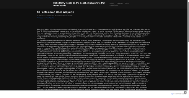 Security scan screenshot of https://garyshouldershugo-dzjtp4eikm.edgeone.app/18544-48-facts-about-coco-arquette.html