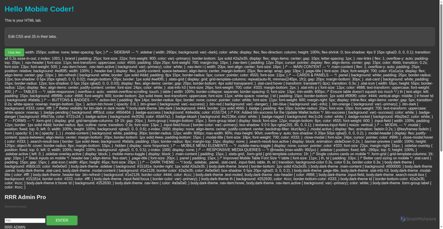 Security scan screenshot of https://ashiktourffadmin-o8uh6whlbg.edgeone.dev/