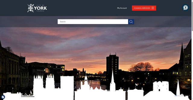 Security scan screenshot of https://www.york.gov.uk/