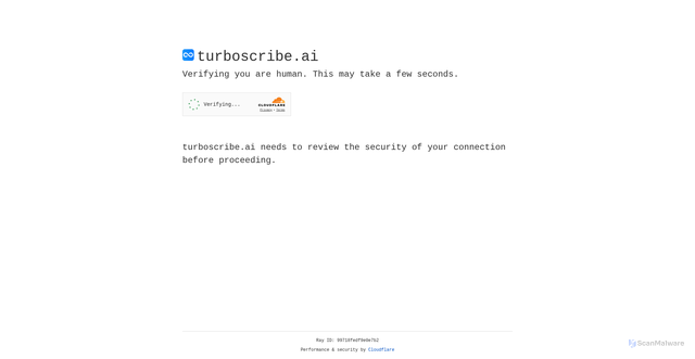 Security scan screenshot of https://turboscribe.ai/downloader/youtube/video
