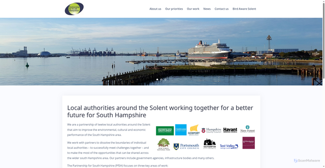 Security scan screenshot of https://www.push.gov.uk/