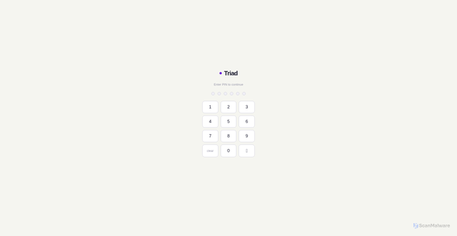 Security scan screenshot of http://triad.ninja/