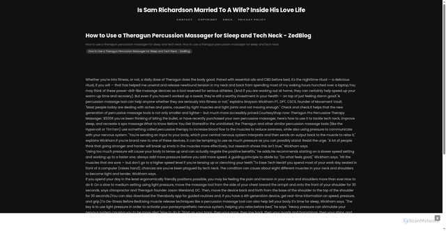 Security scan screenshot of https://tokutibihugo-hhp6yp5g4e.edgeone.app/241-how-to-use-a-theragun-percussion-massager-for-sleep-and-tech-neck-zedblog.html