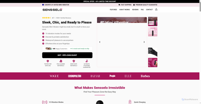 Security scan screenshot of https://bilink.ink/target6/