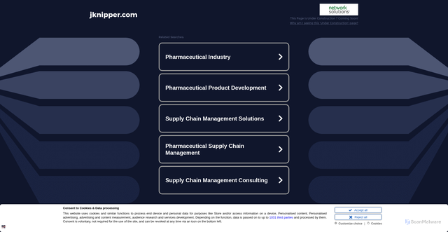 Security scan screenshot of https://rapid7dt25.jknipper.com
