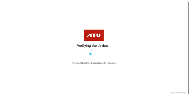 Security scan screenshot of https://www.atu.de