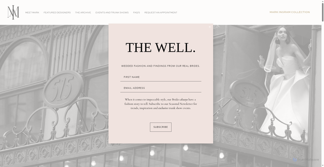 Security scan screenshot of https://www.markingramatelier.com/