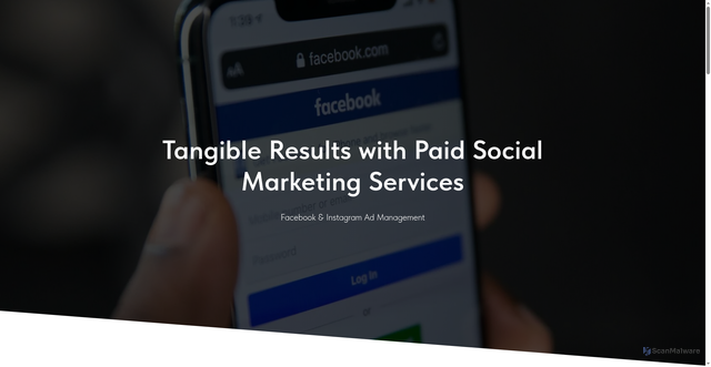 Security scan screenshot of https://thedigitaltransformation.ca/facebook