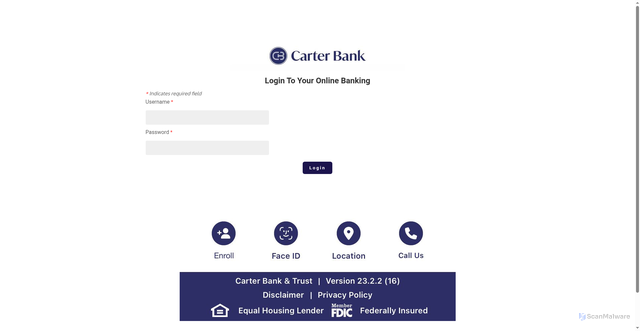 Security scan screenshot of https://24carterbk66.weebly.com/