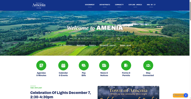 Security scan screenshot of https://ameniany.gov/
