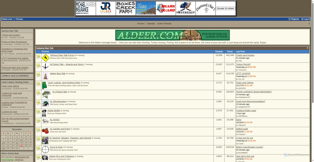 Security scan screenshot of https://www.aldeer.com