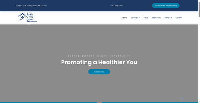Security scan screenshot of https://bartonmohealth.gov/