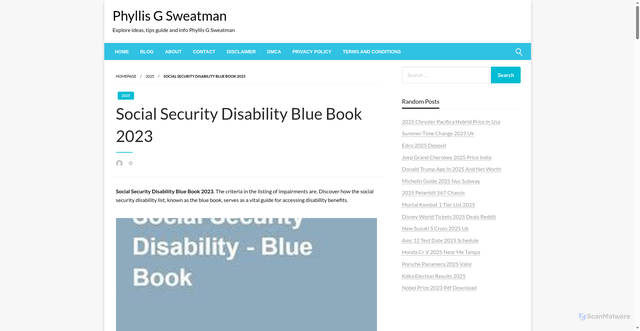 Security scan screenshot of https://phyllisgsweatmanw.pages.dev/lvqtc-social-security-disability-blue-book-2023-skguy/