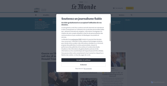 Security scan screenshot of https://bruneau.transit-clients-fr.com/as.php