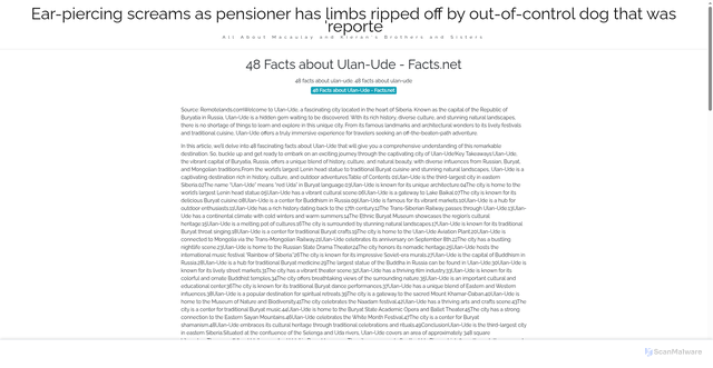 Security scan screenshot of https://djrhqjlblog-7nik8yuhld.edgeone.app/10394-48-facts-about-ulan-ude-factsnet.html