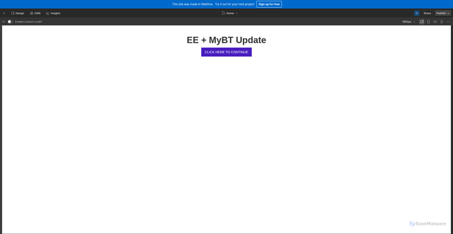 Security scan screenshot of https://preview.webflow.com/preview/btmail-ee?utm_medium=preview_link&utm_source=designer&utm_content=btmail-ee&preview=d997dc32cf010fff45bec792092796b2&workflow=preview