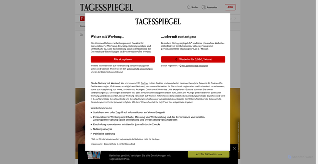 Security scan screenshot of https://r.brevo.etailment.de/mk/cl/f/sh/1t6Af4OiGsHKgLUEgkCOHuORAuofjy/H9DjwPaHSmdK