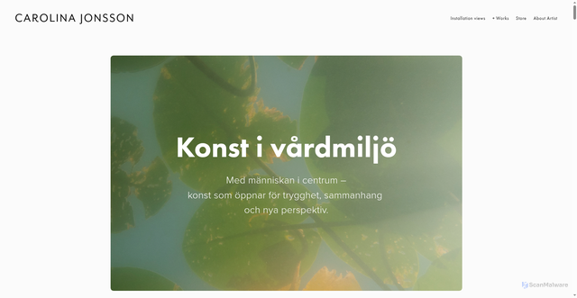 Security scan screenshot of https://konstivardmiljo.se