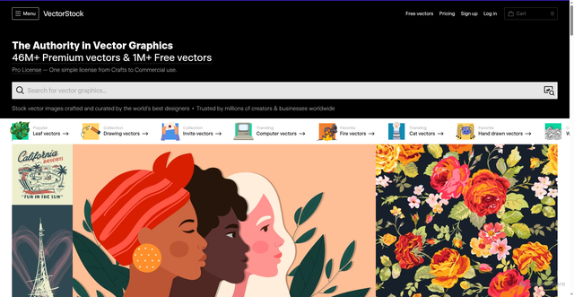 Security scan screenshot of https://cdn4.vectorstock.com