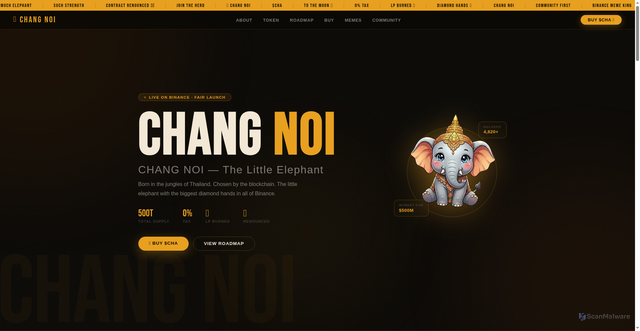 Security scan screenshot of http://changnoi.fun/