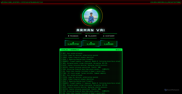Security scan screenshot of https://spotless-apricot-wzxcwbhnmi-pcr14d61hr.edgeone.app/