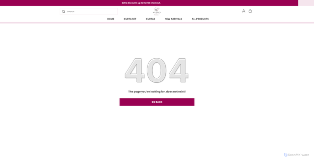 Security scan screenshot of https://thewomenplus.com/Black-and-Beige-Abstract-Print-Full-Sleeve-Midi-Dress/catalogue/6XZKbC9V/tmLugdiV