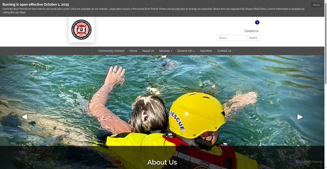 Security scan screenshot of https://www.nrfpdor.gov/