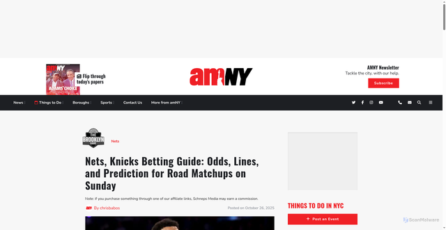 Security scan screenshot of https://www.amny.com/sports/betting-nets-knicks-nba-game-3/