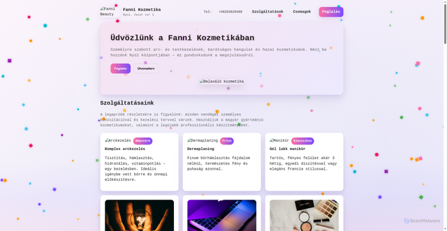 Security scan screenshot of https://female-pink-y0o7qsokde-vih2og4u0l.edgeone.app/