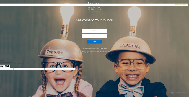 Security scan screenshot of https://yourcouncil.org