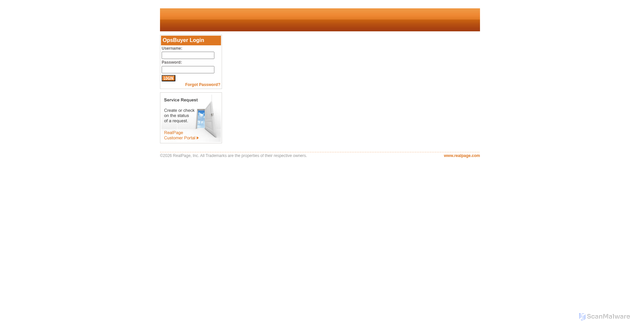 Security scan screenshot of https://market.realpage.com