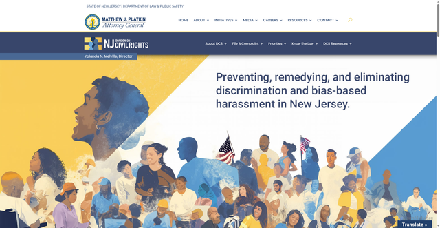 Security scan screenshot of https://www.njoag.gov/about/divisions-and-offices/division-on-civil-rights-home/