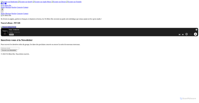 Security scan screenshot of https://tbd-3al.pages.dev/src/index.html