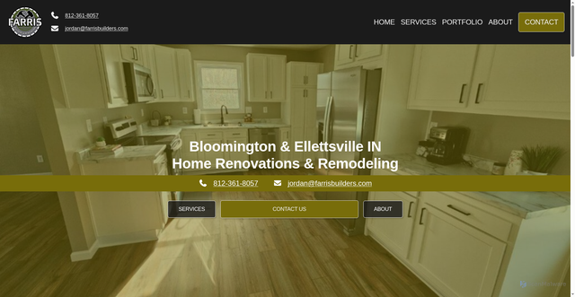 Security scan screenshot of https://farrisbuilders.pages.dev/wp-json/wp/v2/pages/13