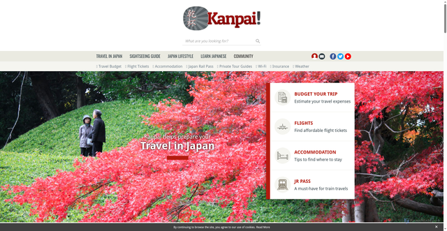Security scan screenshot of https://www.kanpai-japan.com/