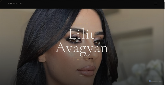 Security scan screenshot of http://lilitavagyan.com/