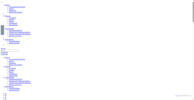 Security scan screenshot of https://www.ostpreussisches-landesmuseum.de/