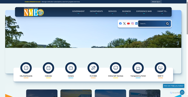 Security scan screenshot of https://www.citynmb.com/