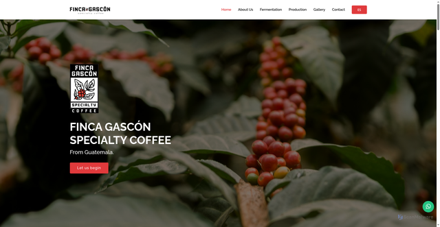 Security scan screenshot of http://fincagascon.com/