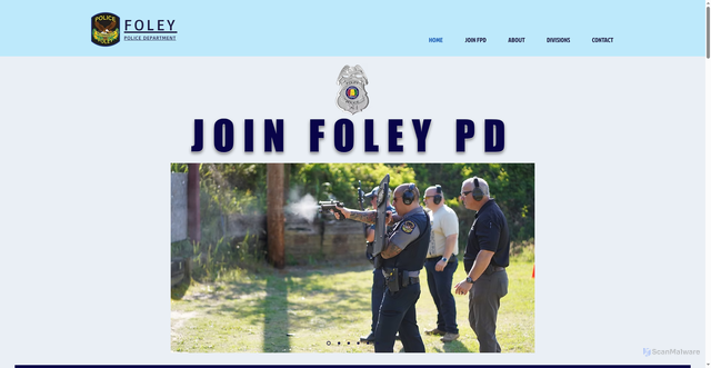 Security scan screenshot of https://www.foleyalpd.gov/