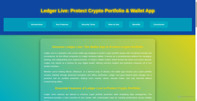Security scan screenshot of ledgeer-live-ask.pages.dev