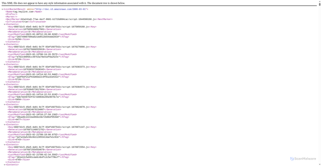 Security scan screenshot of https://tag.heylink.com/