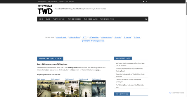 Security scan screenshot of https://walking-dead.bostonianadam.com/tv-shows/the-walking-dead-tv-show/